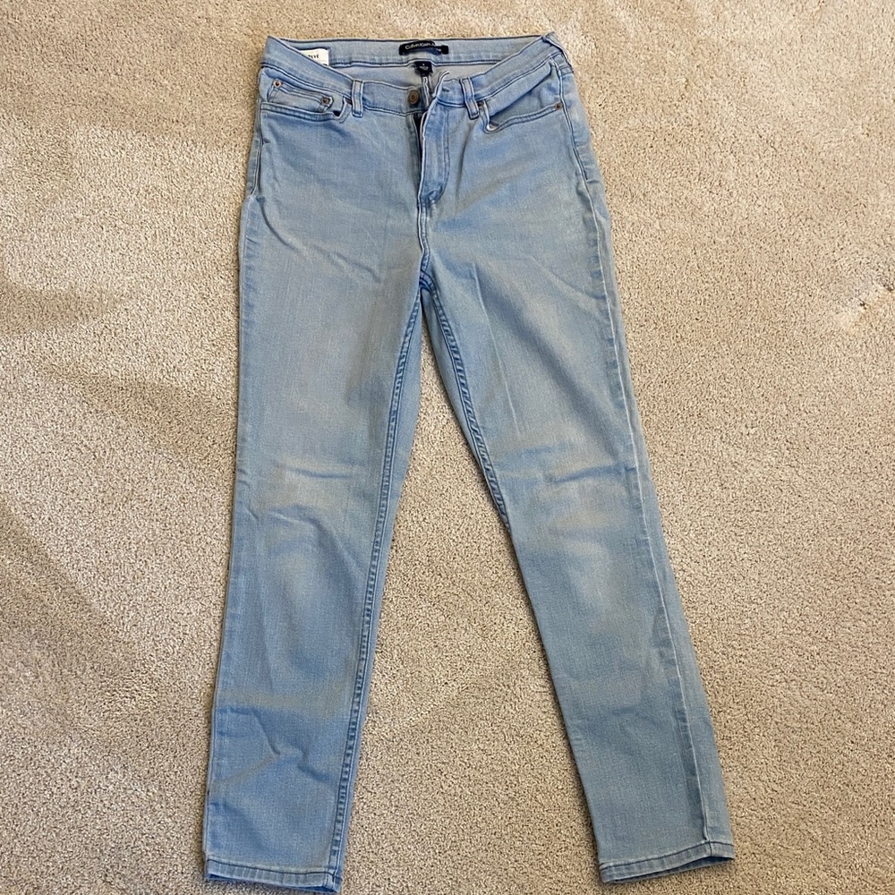 Calvin Klein Light Blue Skinny Jeans